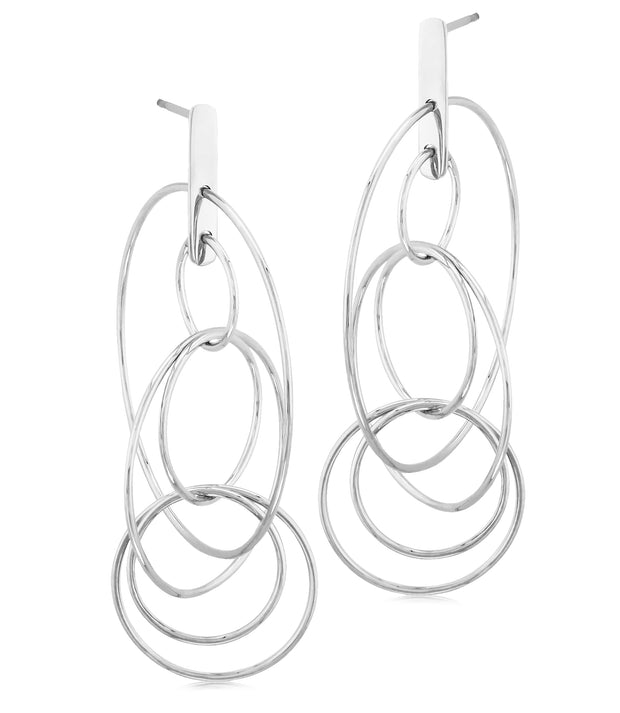 Multi-Size Circle Earrings