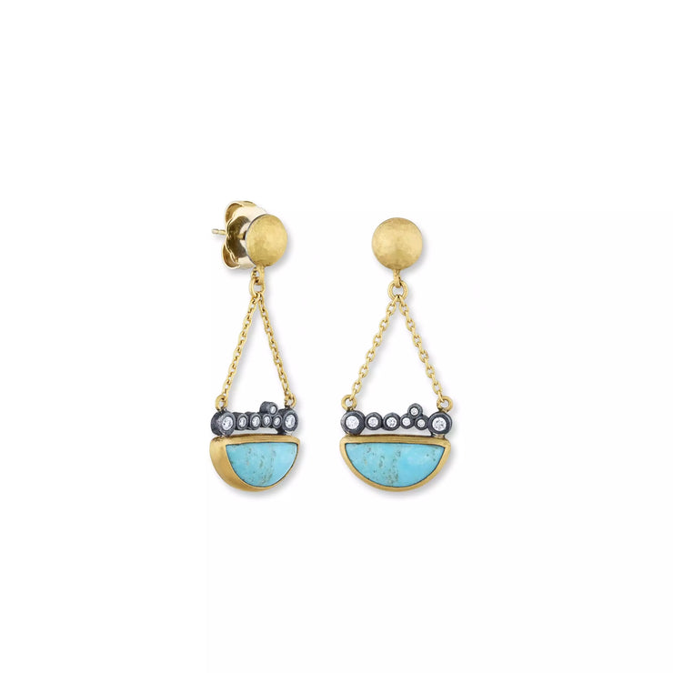 Lika Behar Turquoise Dangle Earring