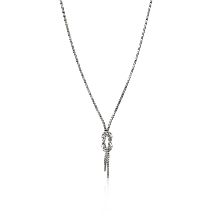 John Hardy love knot "Y" necklace